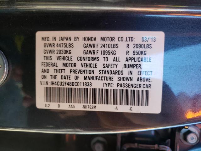 2013 ACURA TSX JH4CU2F48DC011838