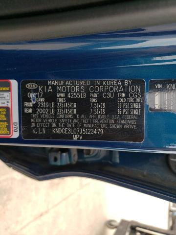 2018 KIA NIRO TOURI KNDCE3LC7J5123479