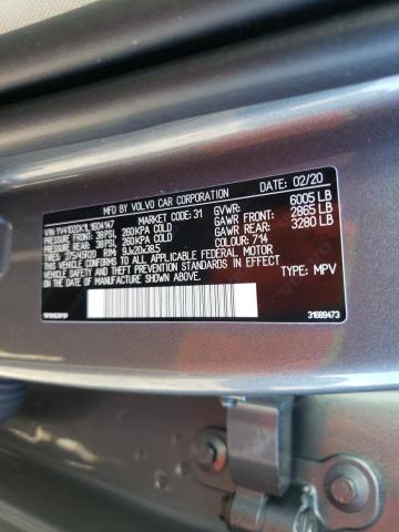 2020 VOLVO XC90 T5 MO YV4102CK1L1604147