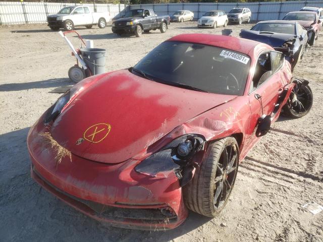2018 PORSCHE CAYMAN S WP0AB2A8XJS278411