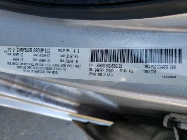 2011 DODGE AVENGER EX 1B3BD4FB6BN556169