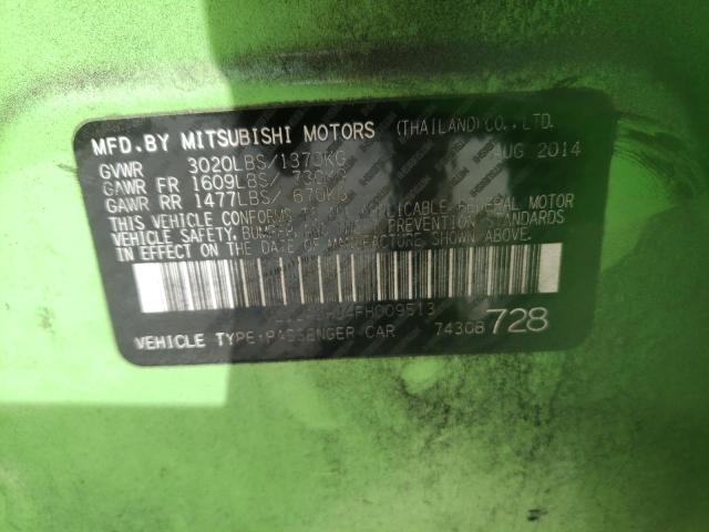 2015 MITSUBISHI MIRAGE DE ML32A3HJ4FH009513