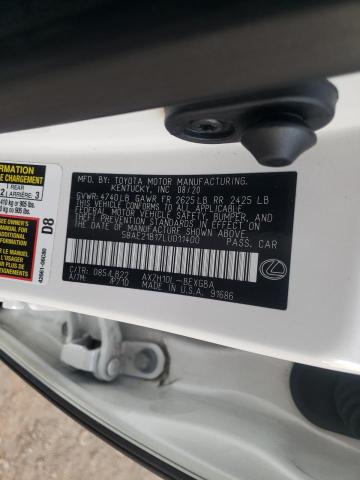 2020 LEXUS ES 300H LU 58AE21B17LU011400
