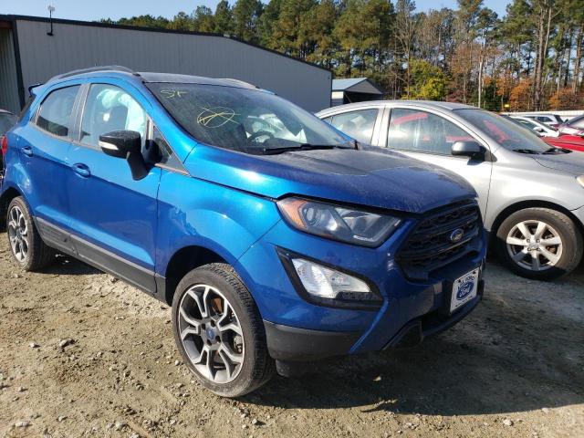 Salvage cars for sale from Copart Seaford, DE: 2019 Ford Ecosport S