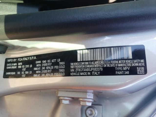 2018 FIAT 500X POP ZFBCFXAB5JP682079