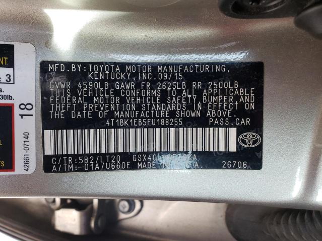 2015 TOYOTA AVALON XLE - 4T1BK1EB5FU188255