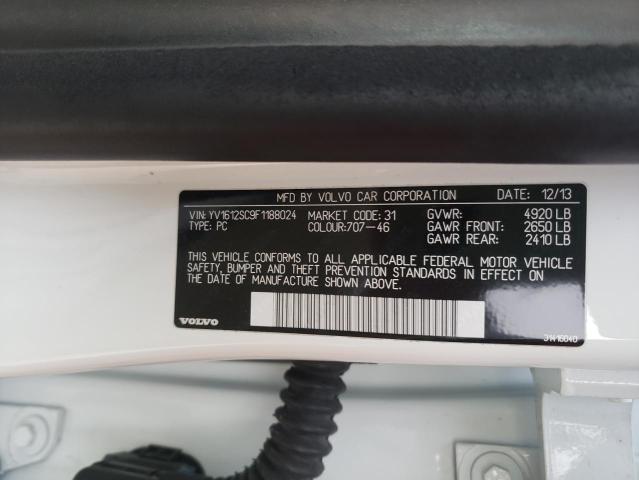2015 VOLVO V60 PREMIE YV1612SC9F1188024