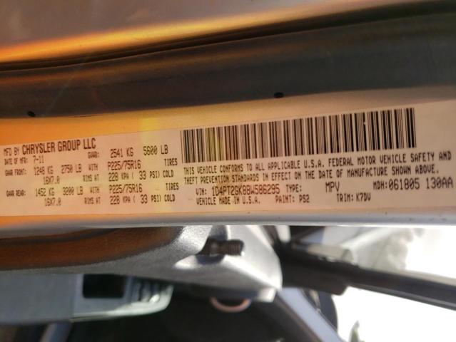2011 DODGE NITRO SE 1D4PT2GK8BW586295