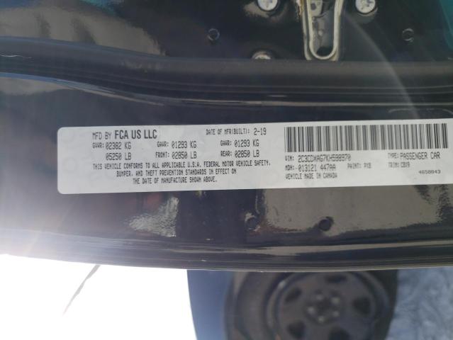2019 DODGE CHARGER PO 2C3CDXAG7KH598970