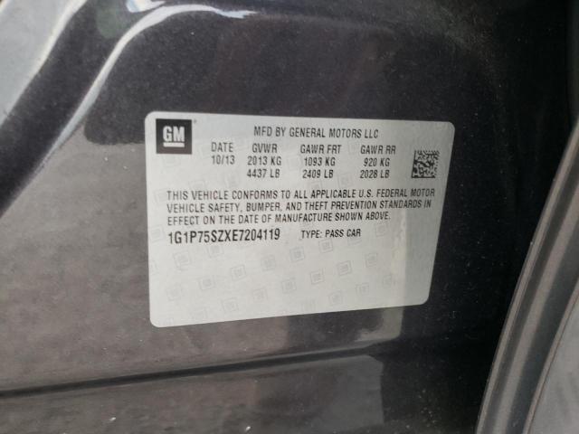 2014 CHEVROLET CRUZE DIES 1G1P75SZXE7204119