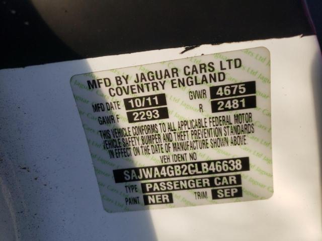 2012 JAGUAR XK SAJWA4GB2CLB46638
