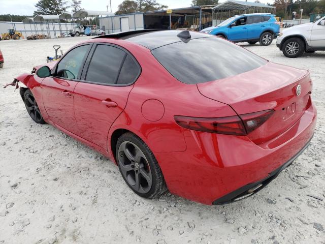 2017 ALFA ROMEO GIULIA ZARFAEBN9H7551730