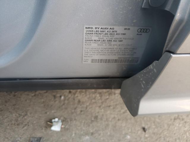 2020 AUDI Q5 E PREMI WA1E2AFY0L2104462
