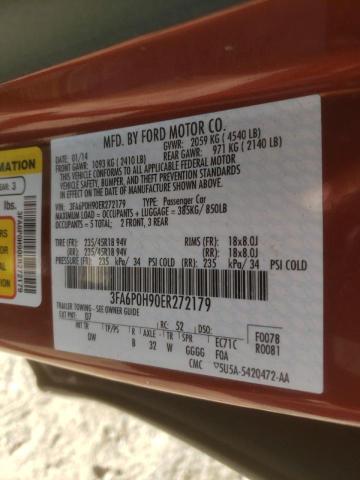 2014 FORD 1/2 TON 3FA6P0H90ER272179