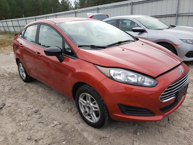 Salvage cars for sale from Copart Charles City, VA: 2019 Ford Fiesta SE