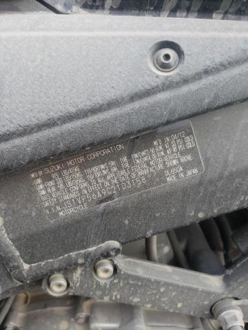 2012 SUZUKI DL650 A JS1VP56A9C2103158