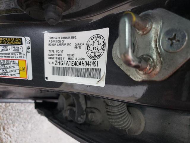 2010 HONDA CIVIC DX-G 2HGFA1E40AH044491