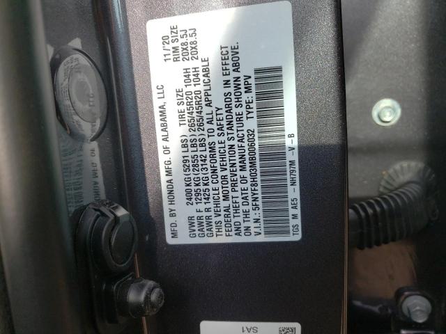 2021 HONDA PASSPORT E 5FNYF8H03MB006032
