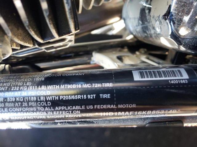 2019 HARLEY-DAVIDSON FLHTCUTG 1HD1MAF16KB853149