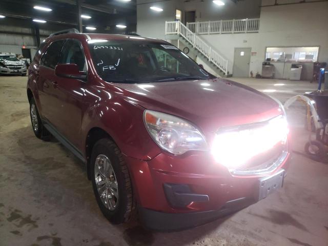 Salvage cars for sale from Copart Des Moines, IA: 2012 Chevrolet Equinox LT