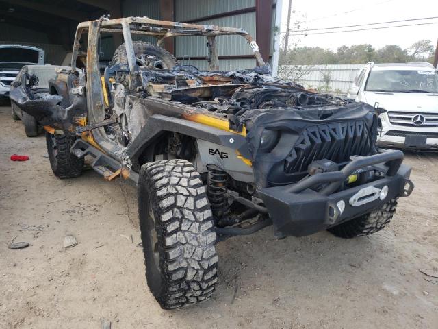 Salvage cars for sale from Copart Houston, TX: 2018 Jeep Wrangler U