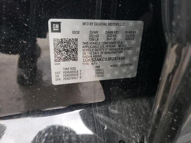 2018 GMC YUKON SLE 1GKS2AKC0JR297434