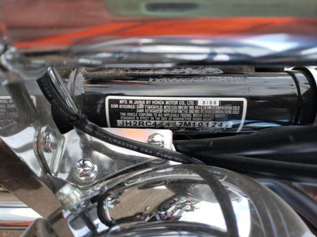 2007 HONDA VT750 DC JH2RC44447M101247