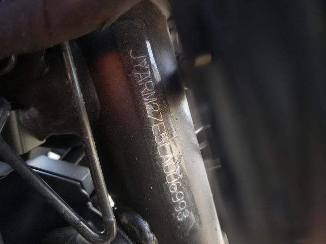 2020 YAMAHA MOTORCYCLE JYARM27E5LA006993