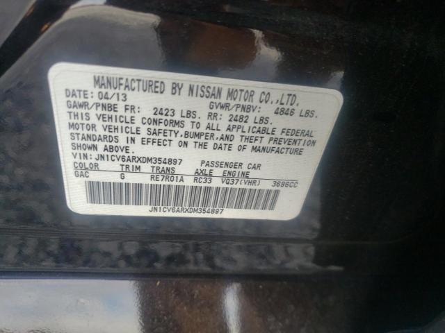 2013 INFINITI G37 X JN1CV6ARXDM354897