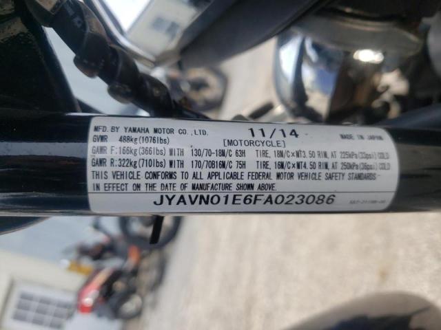 2015 YAMAHA XVS950 A JYAVN01E6FA023086