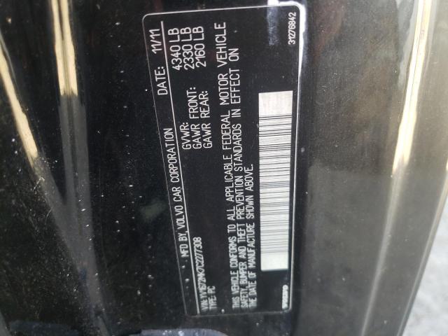 2012 VOLVO C30 T5 YV1672MK7C2277308