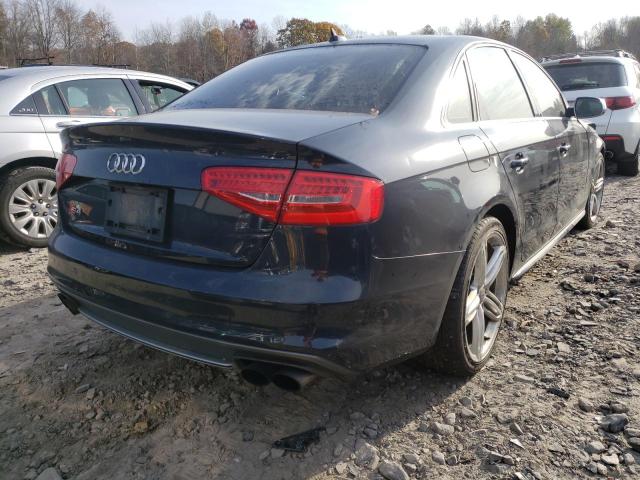 2013 AUDI S4 PRESTIG WAUMGBFL4DA098568