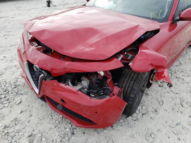 2017 ALFA ROMEO GIULIA ZARFAEBN9H7551730