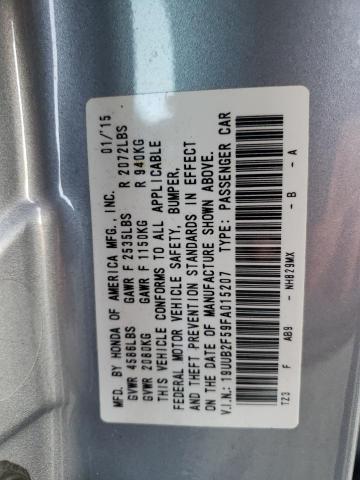 2015 ACURA TLX TECH - 19UUB2F59FA015207