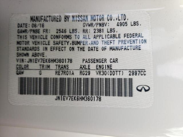 2017 INFINITI Q60 PREMIU JN1EV7EK6HM360178