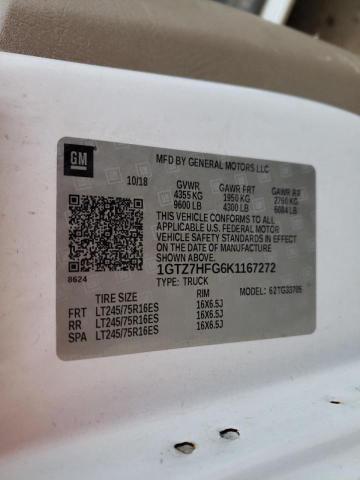 2019 GMC SAVANA G35 1GTZ7HFG6K1167272