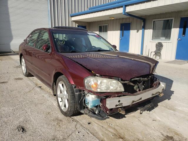 Salvage cars for sale from Copart Hurricane, WV: 2003 Nissan Maxima GLE