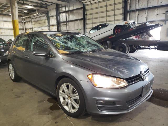 Salvage cars for sale at Woodburn, OR auction: 2015 Volkswagen Golf TDI