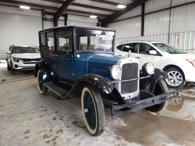 Salvage cars for sale from Copart West Mifflin, PA: 1927 Chevrolet CAP 4DR