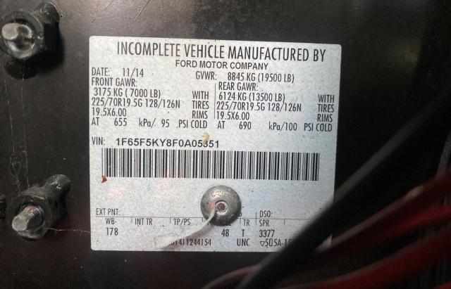 2015 FORD F59 1F65F5KY8F0A05351