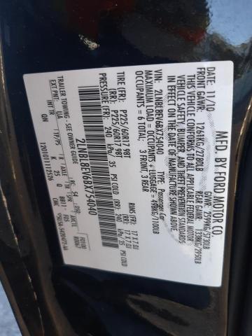 2011 LINCOLN TOWN CAR E 2LNBL8EV6BX754040
