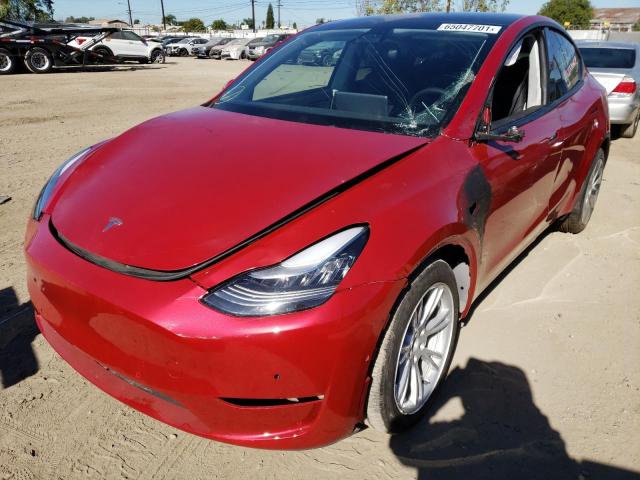 2021 TESLA MODEL Y 5YJYGDEE2MF124837