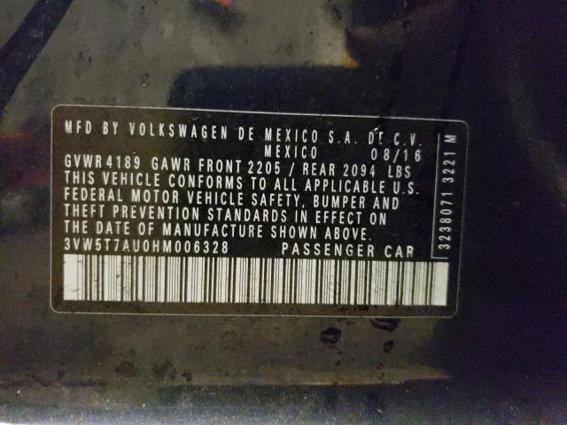 2017 VOLKSWAGEN GTI S 3VW5T7AU0HM006328
