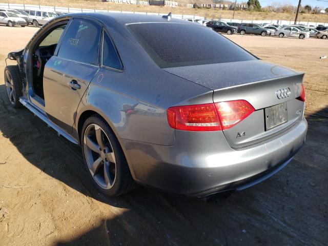 2012 AUDI A4 PRESTIG WAUKFAFL6CN002712