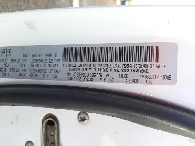 2019 RAM 3500 TRADE 3C63RPGL9KG662676