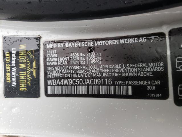 2018 BMW 440XI WBA4W9C50JAC09116