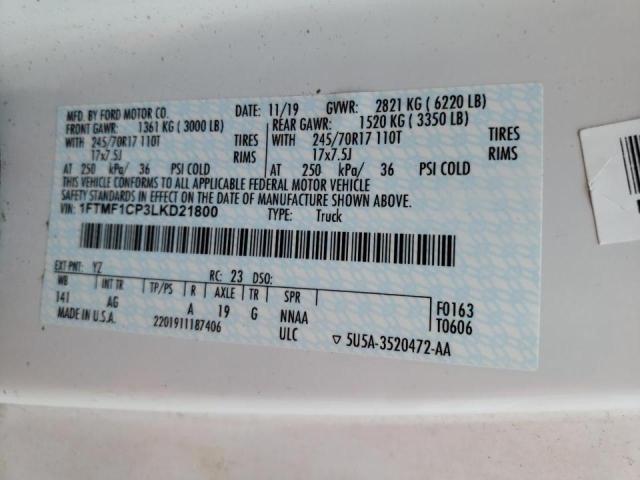 1FTMF1CP3LKD21800 Ford F150 2020. Фото: 9