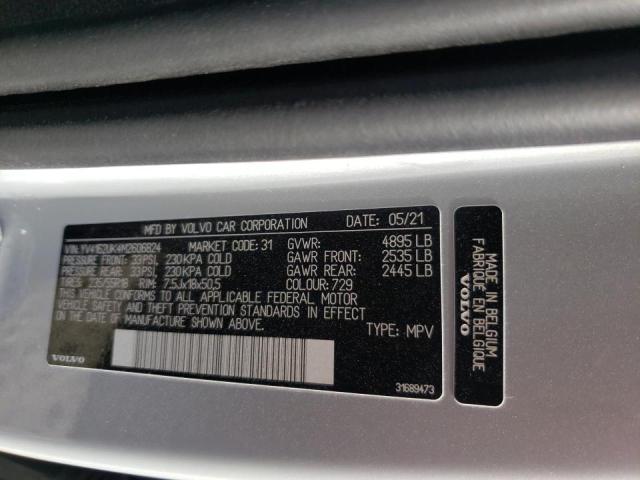 2021 VOLVO XC40 T5 MO YV4162UK4M2606824