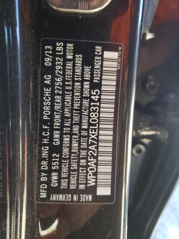 2014 PORSCHE PANAMERA G WP0AF2A7XEL083145