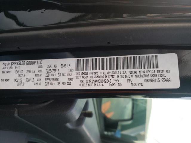 2012 JEEP LIBERTY 1C4PJMAK0CW102242